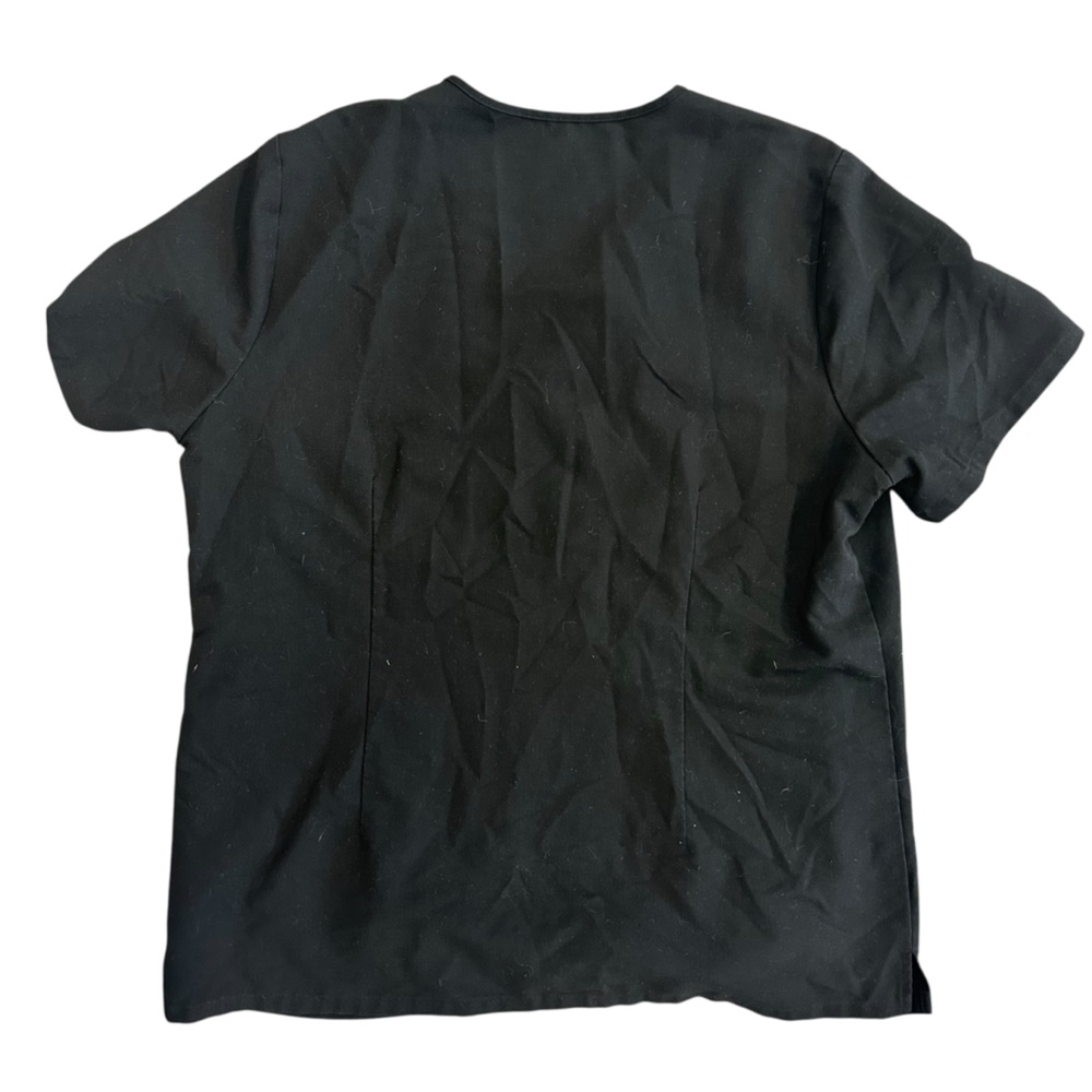 Figs Technical Collection Black FionX Scrub Top Size XL - Picture 2 of 5